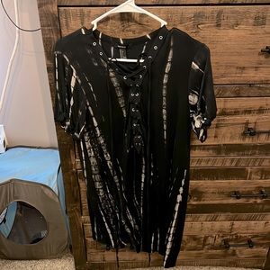 Black dress/cover up